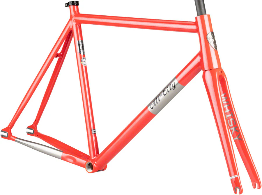 All-City Thunderdome Frameset - 700c Aluminum Hot Pink Blink 55cm