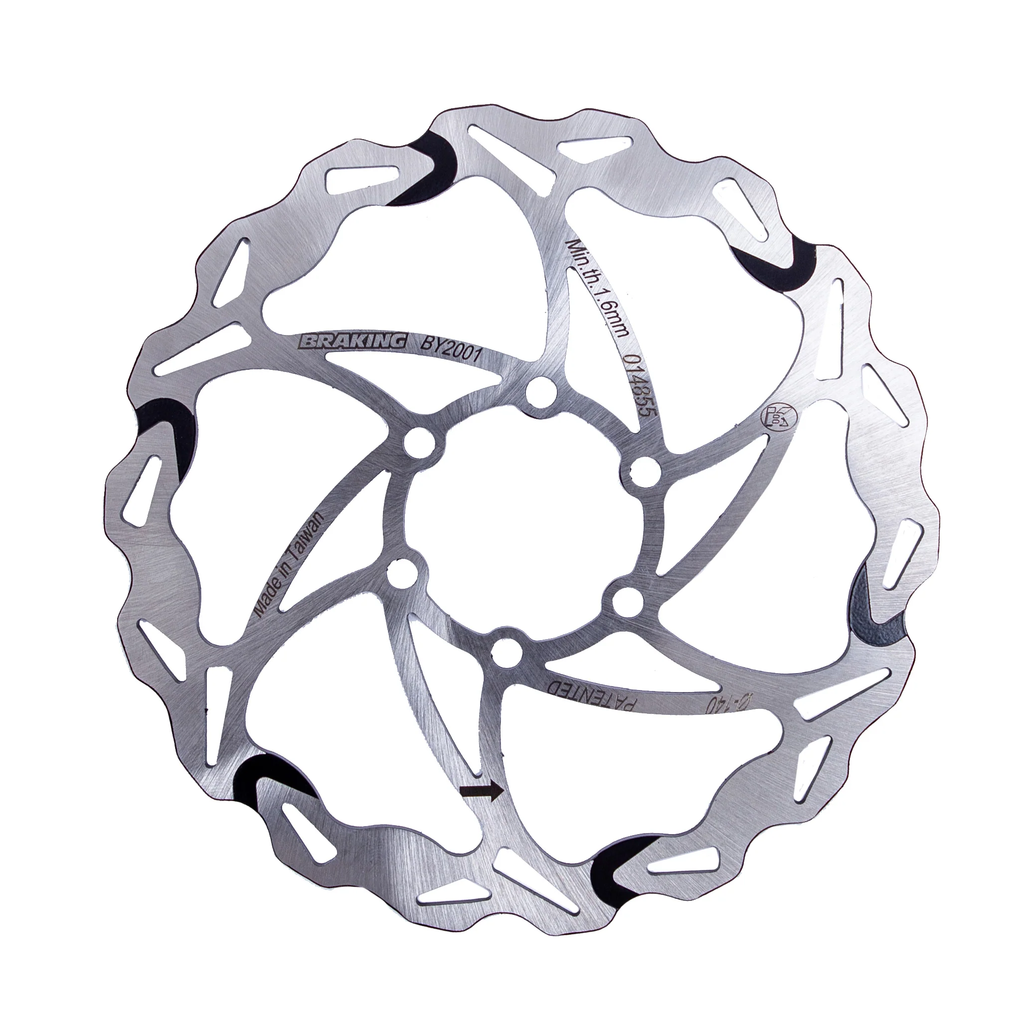 Braking Italy (Sunstar) Disc Rotors Batfly - 140mm