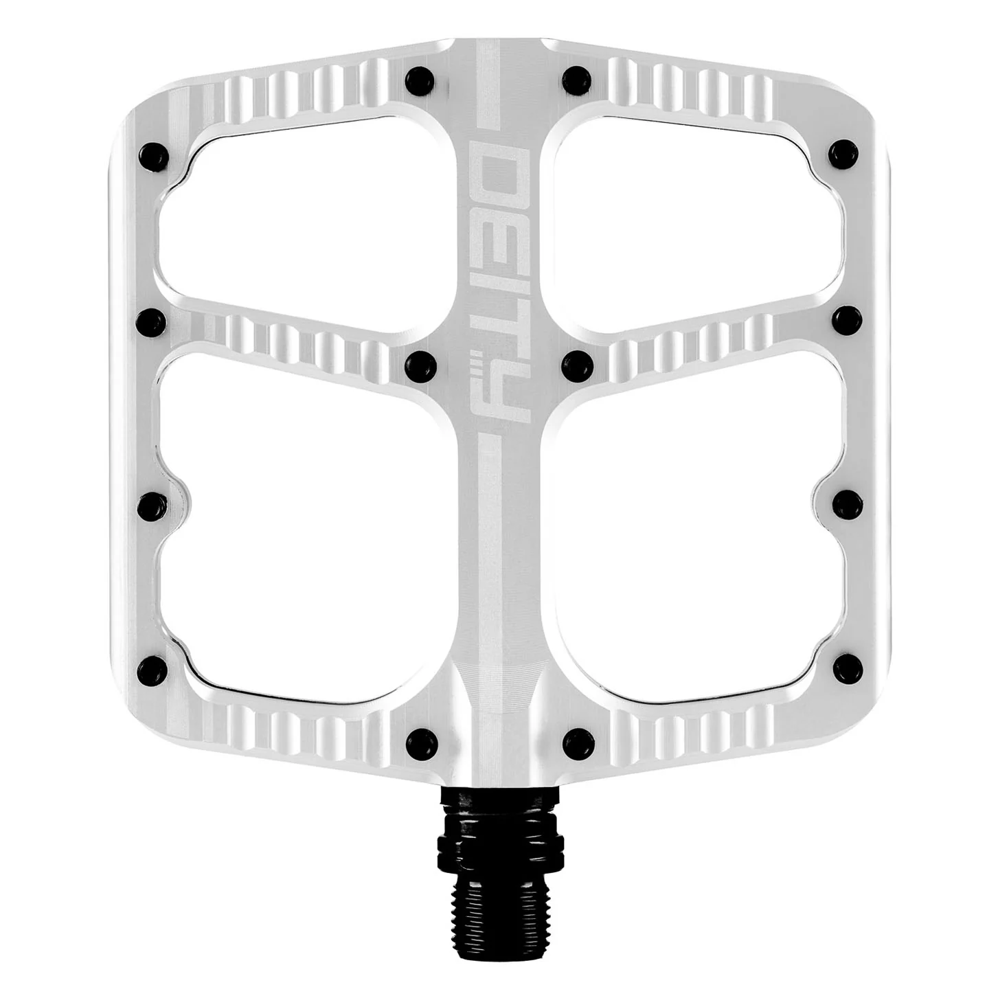 Deity Flat Trak Pedals Silver