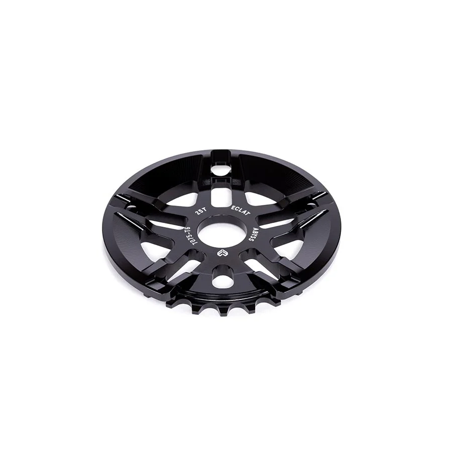 Eclat Abyss Guard Chainring Teeth: 25 7075-T6 Aluminum Black