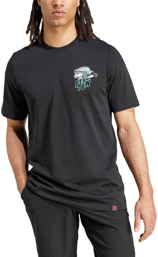 Five Ten Adrenaline T-Shirt - Black Mens X-Large - Image 2