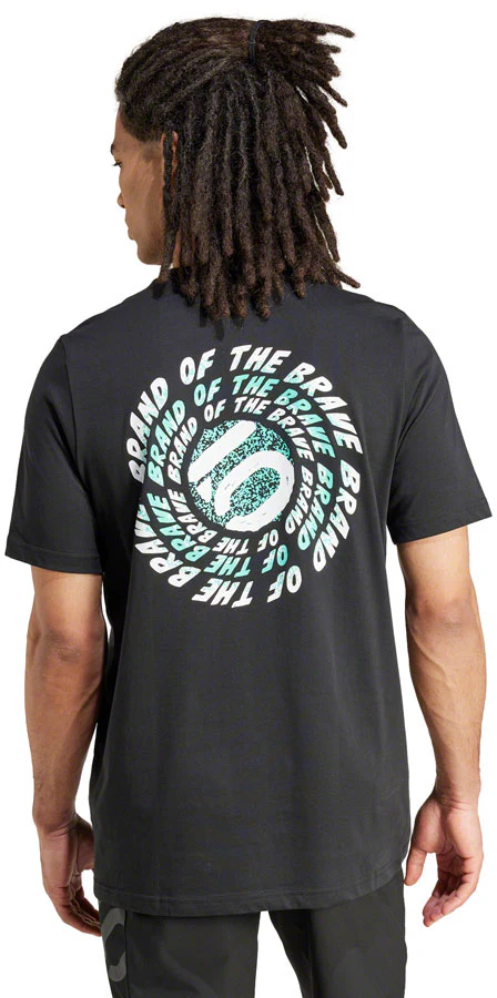 Five Ten Adrenaline T-Shirt - Black Mens X-Large - Image 3