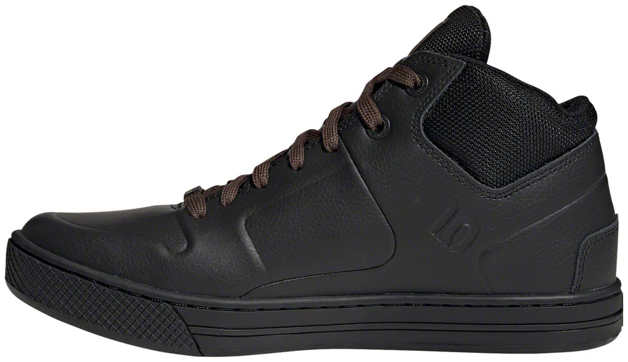 Five Ten Freerider EPS Mid Flat Shoes  - Mens Core BLK / Brown / FTWR White 9 - Image 3