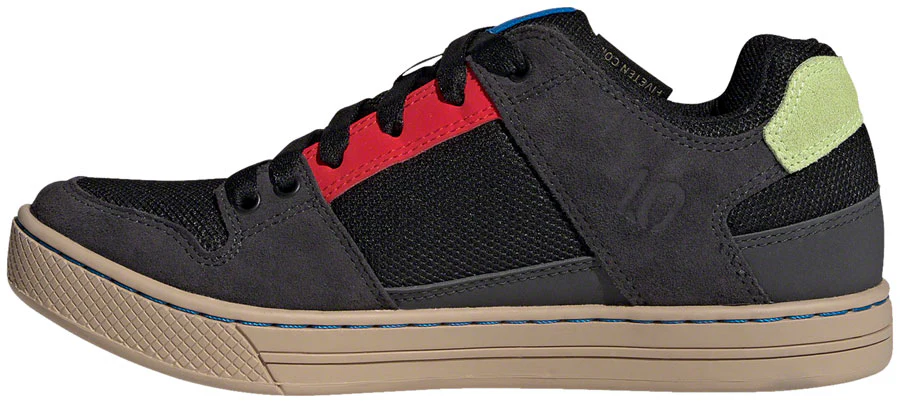 Five Ten Freerider Flat Shoes - Mens Core Black/Carbon/Pulse Lime 13 - Image 2