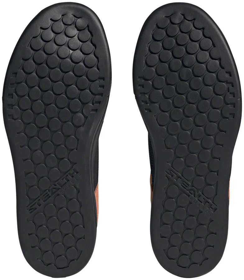 Five Ten Freerider Flat Shoes - Mens Core Black/Ftwr White/Impact Orange 10 - Image 4