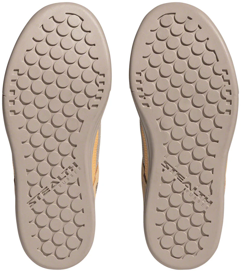 Five Ten Freerider Flat Shoes - Womens Wonder Taupe/Ftwr White/Acid Orange 8 - Image 4