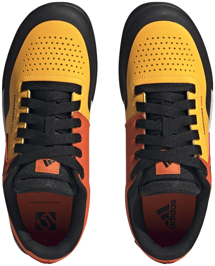 Five Ten Freerider Pro Flat Shoes - Mens Solar Gold/Ftwr White/Impact Orange 10.5 - Image 3