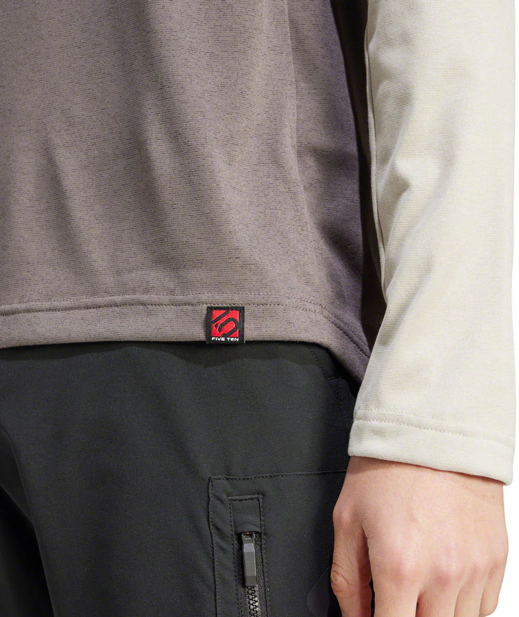 Five Ten Long Sleeve Jersey - Charcoal/Gray Mens Medium - Image 4