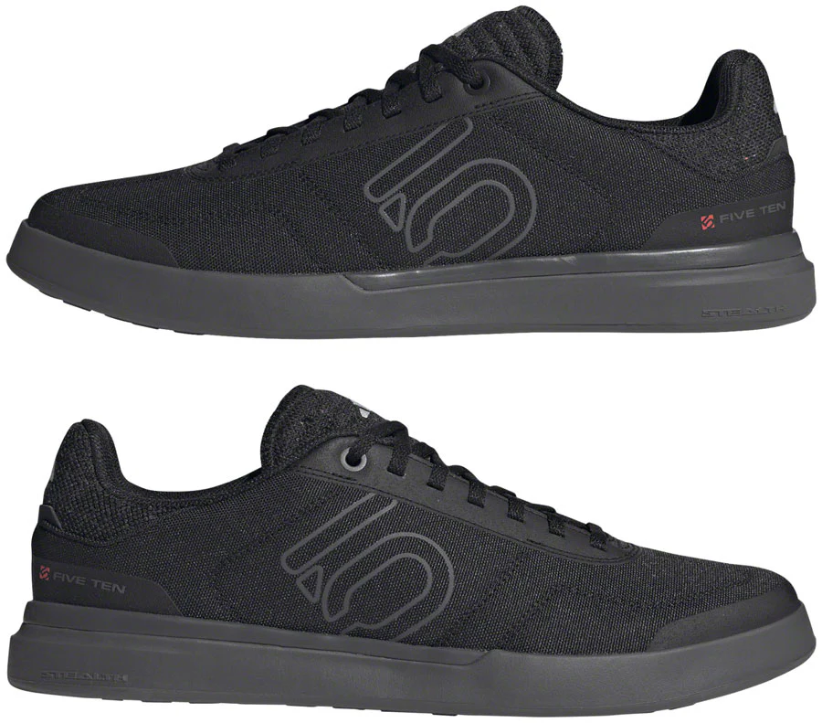 Five Ten Sleuth Deluxe Canvas Flat Shoes - Mens Core BLK/Gray Five/Ftwr White 9.5 - Image 3