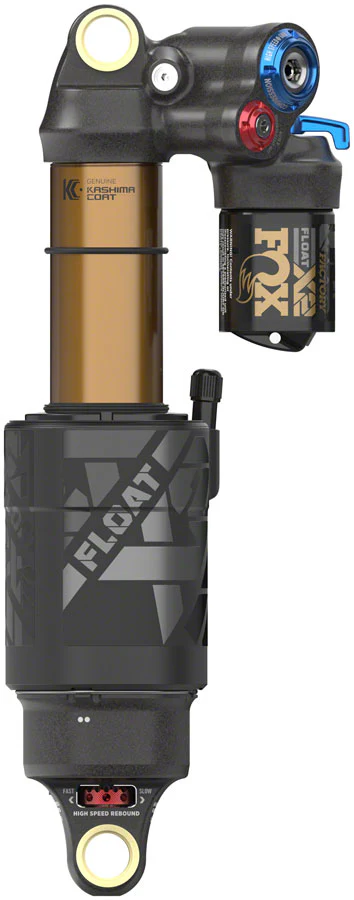 FOX FLOAT X2 Factory Rear Shock - Metric 230 x 60 mm 2-Position Lever Kashima Coat - Image 3