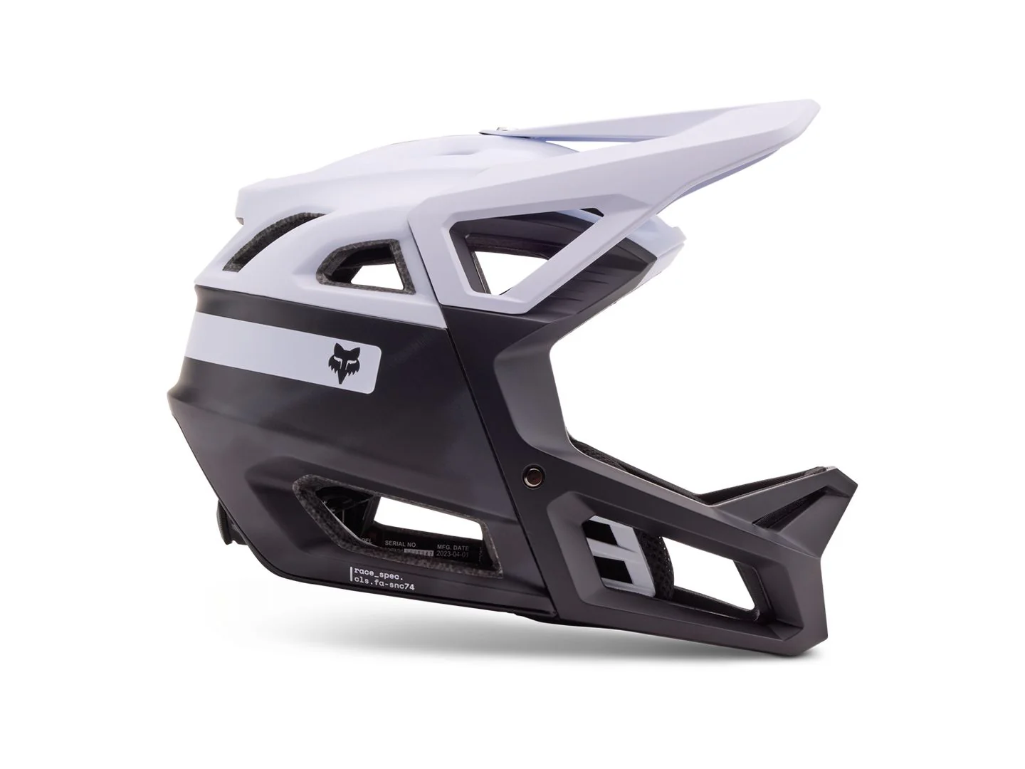 Fox Racing 25 Proframe RS Small White Helmet