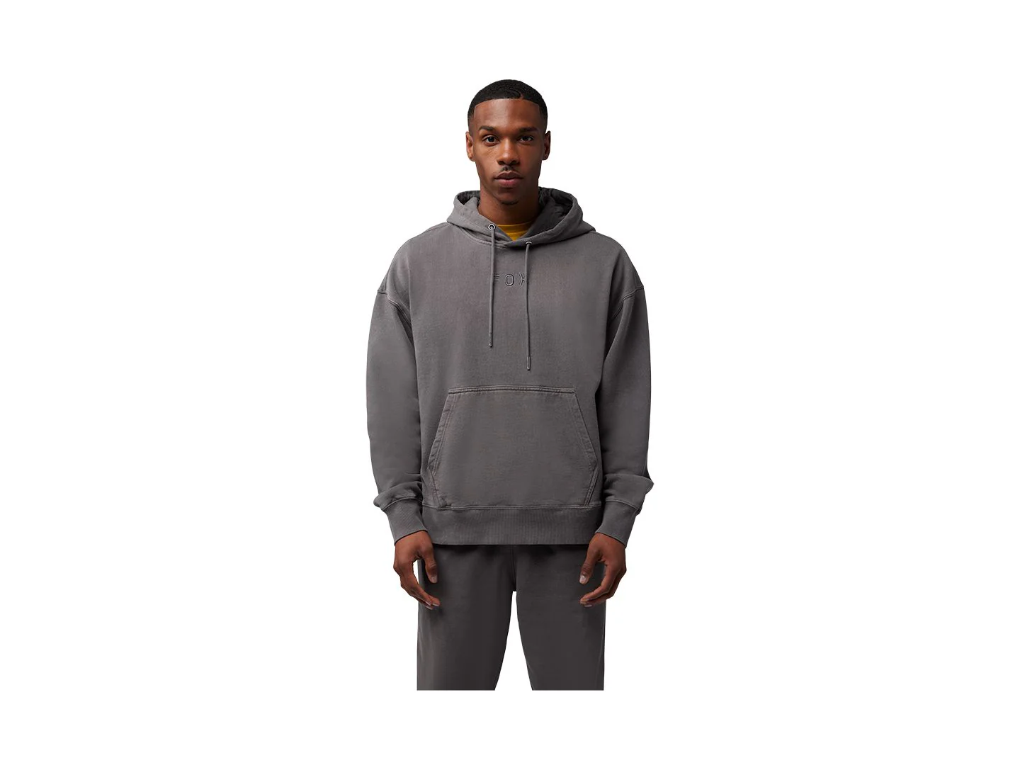 Fox Racing 25 Wordmark Hoodie X-Large Grey Shirt