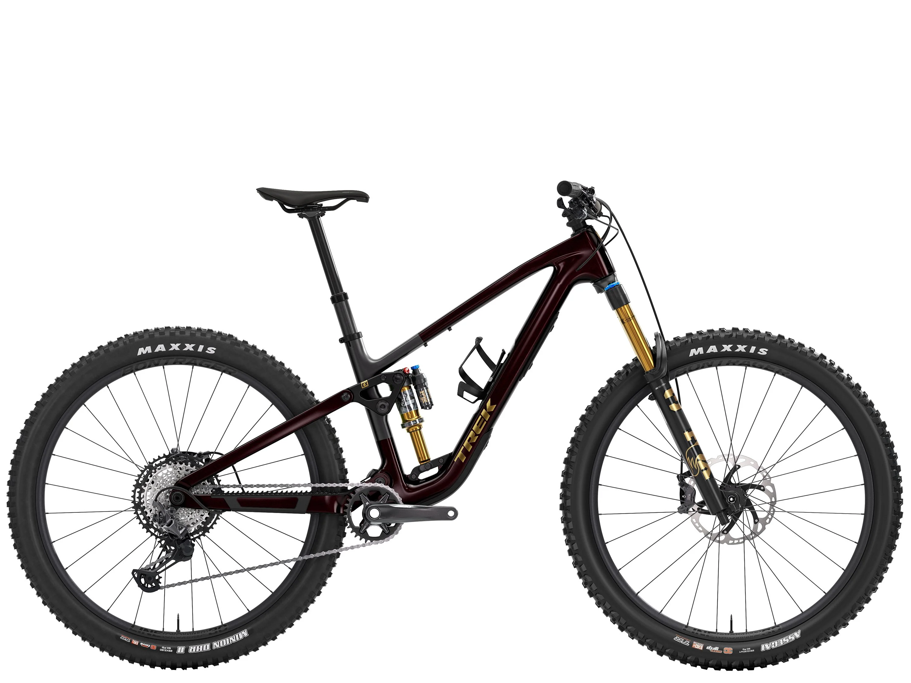 Fuel EX 9.8 XT XXL Gloss Dark Carmine/Matte Trek Black