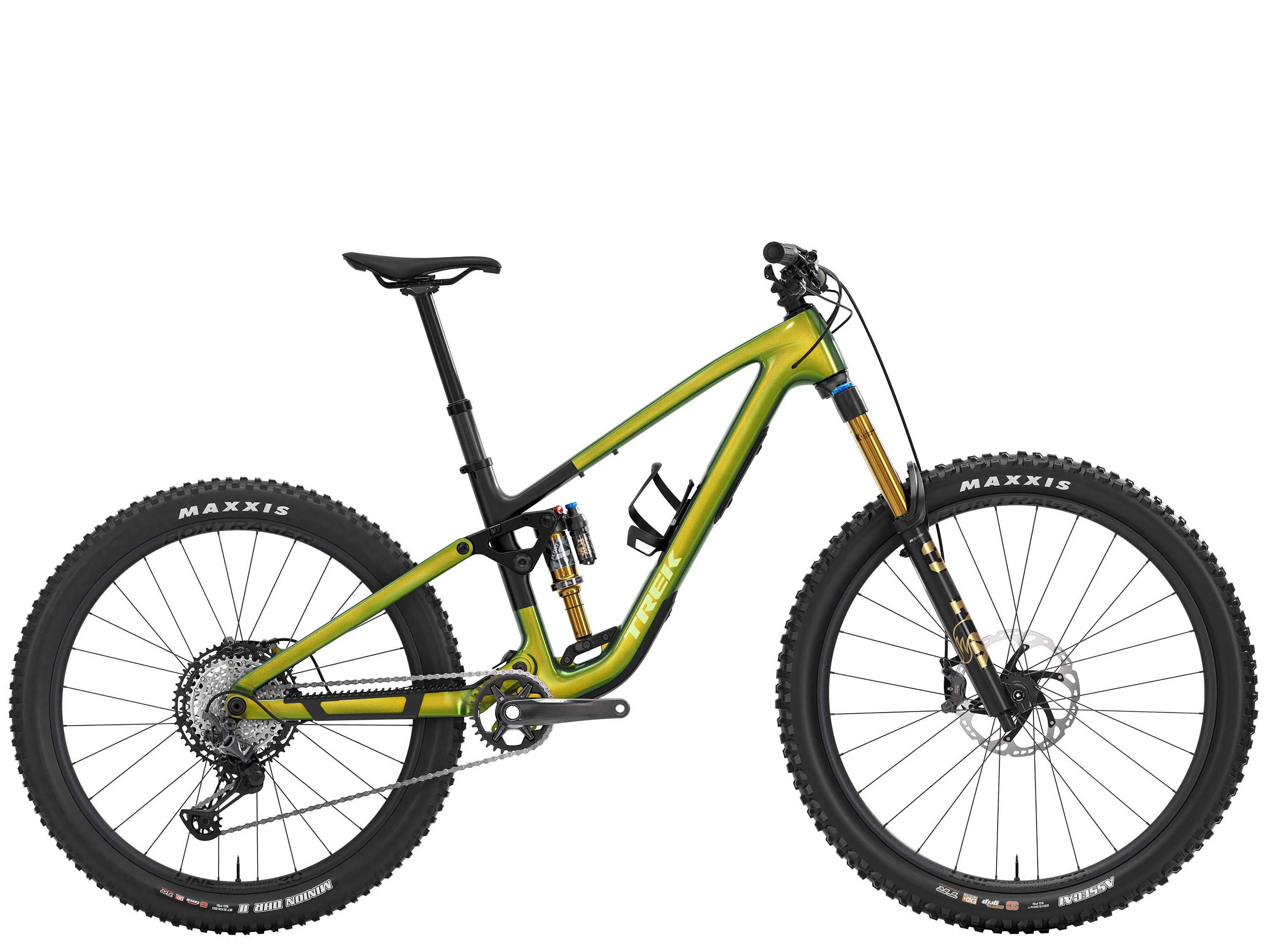Fuel MX 9.8 XT L Gloss Chameleon Green /Matte Black
