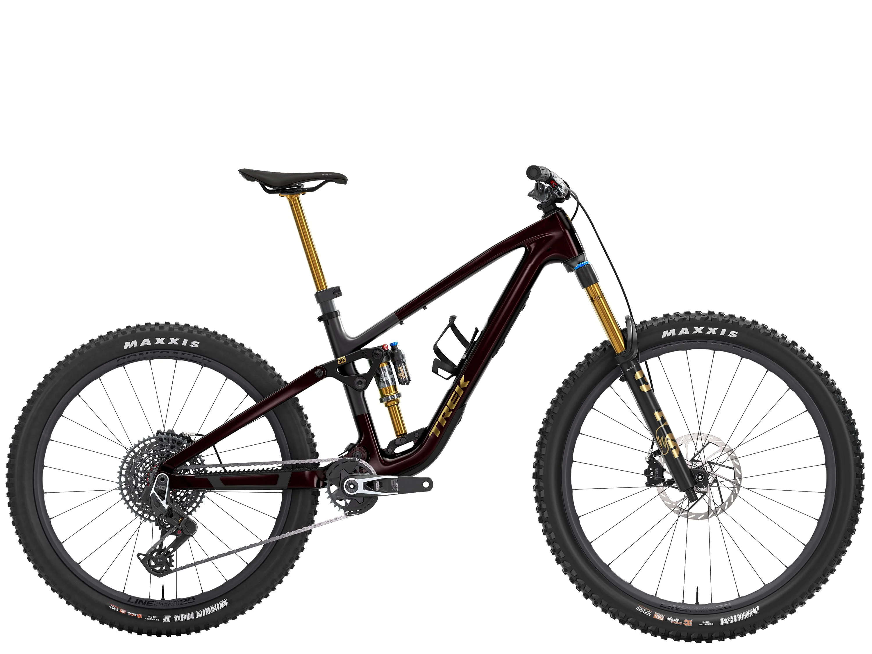 Fuel MX 9.9 X0 AXS S Gloss Dark Carmine/Matte Trek Black