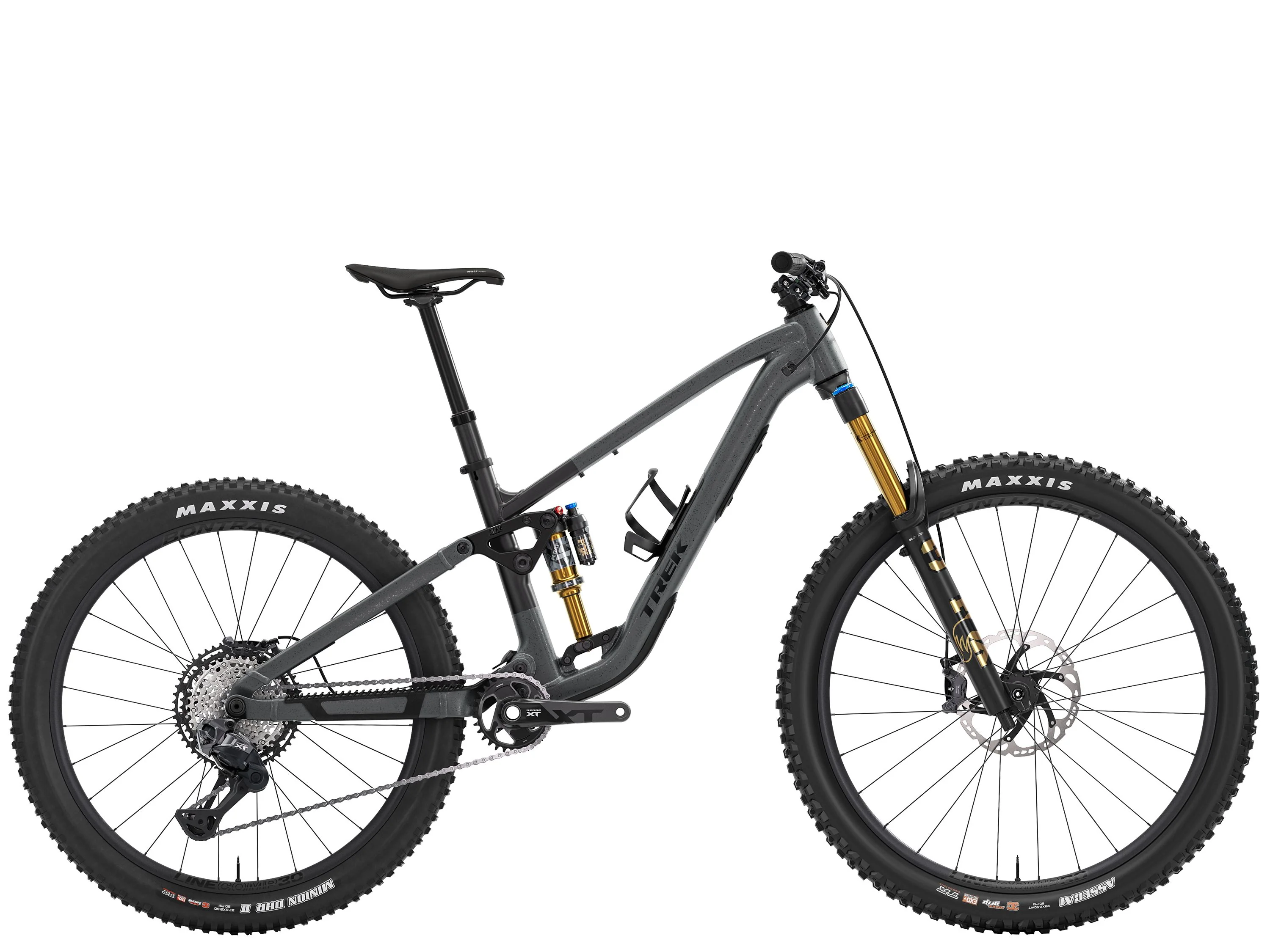 Fuel MX 9 XT DI2 L Lithium Grey/Trek Black Splatter