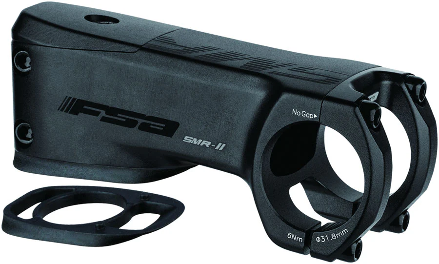 Full Speed Ahead NS SMR-II Stem - 80mm 31.8mm Clamp -10 1 1/8" Alloy Black