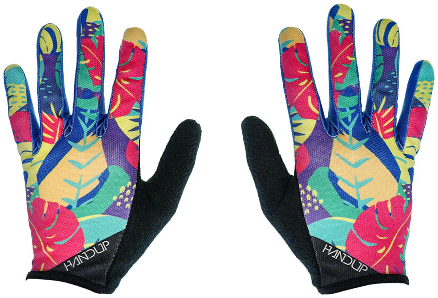 Handup Most Days Gloves - Flat Floral Full Finger Medium