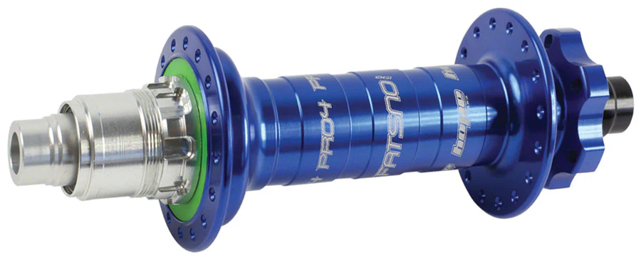 Hope Fatsno Pro 4 Rear Hub - 12 x 197mm 6-Bolt XD Blue 32H