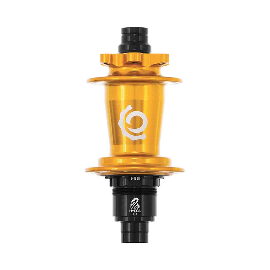Industry Nine Hydra Classic Boost 6B Disc Hub Rear 32H 12mm TA 148mm Shimano Micro Spline Gold