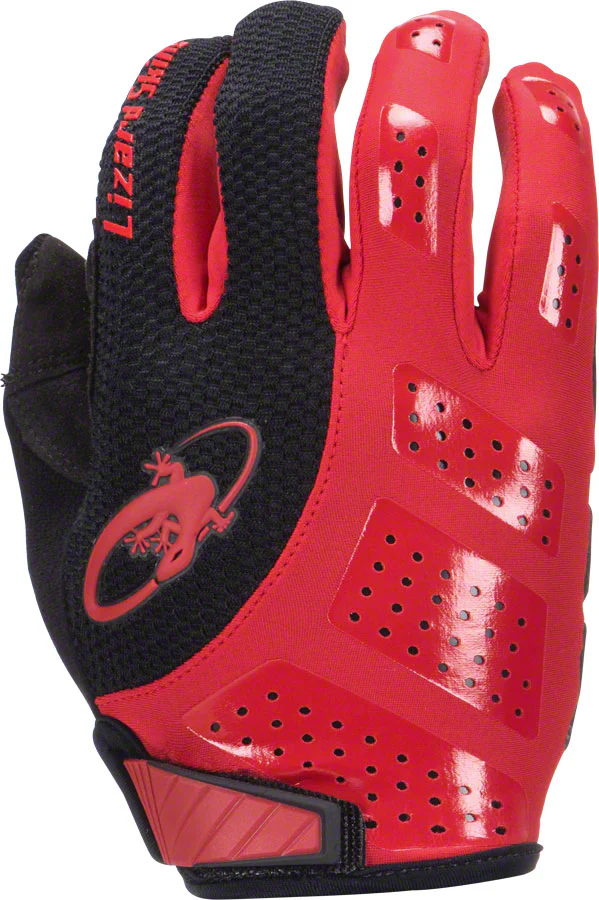 Lizard Skins Monitor SL Gel Gloves - Red/Black Full Finger Large