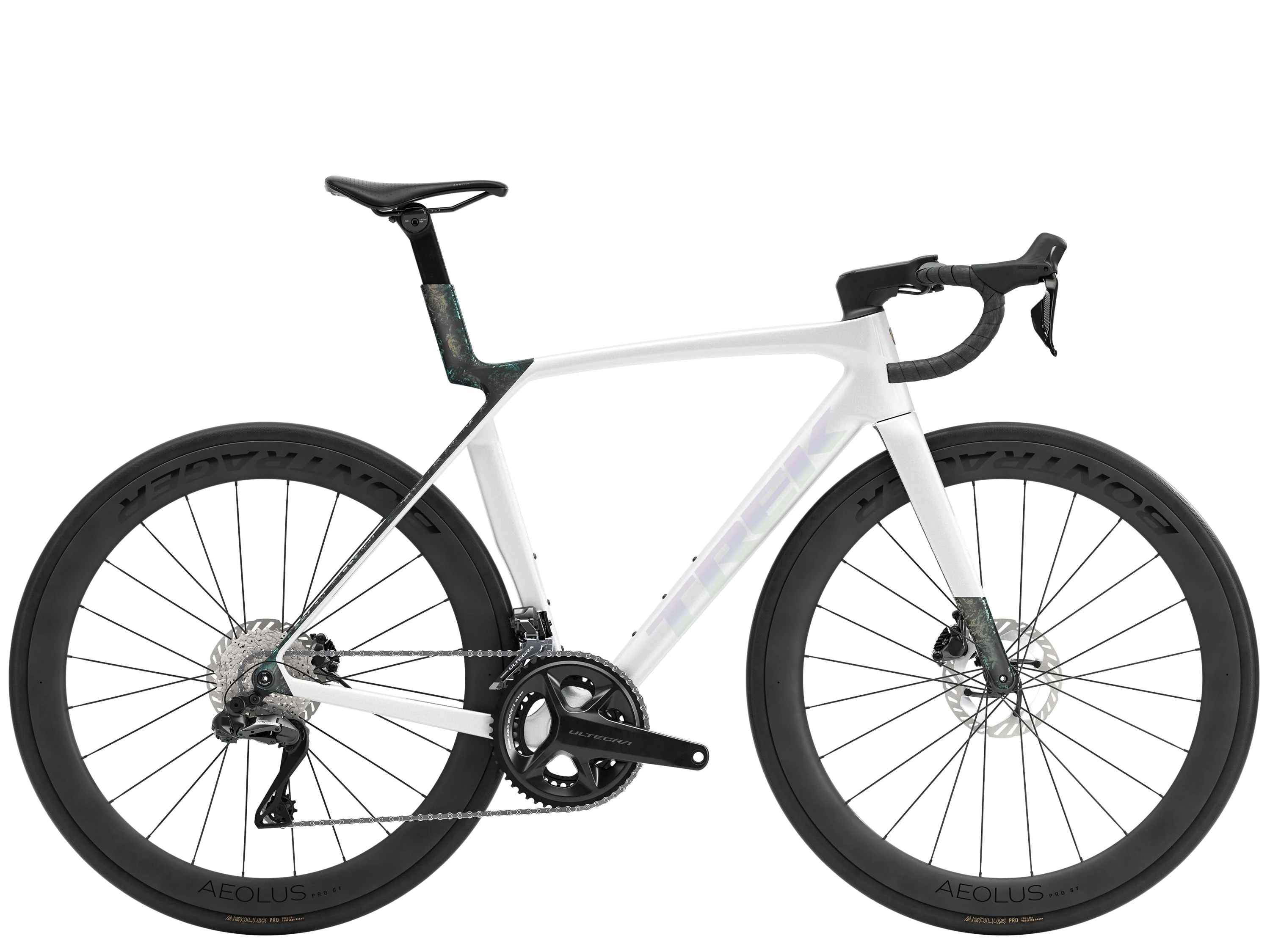 Madone SL 7 XL Gloss Crystal White/Matte Deep Smoke