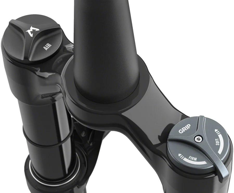 Marzocchi Bomber DJ Suspension Fork - 26" 100 mm 20 x 110 mm 37 mm Offset Gloss Red Grip Sweep-Adj - Image 3