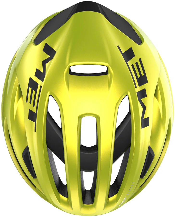 MET Rivale MIPS Helmet - Lime Yellow Metallic Glossy Large - Image 4