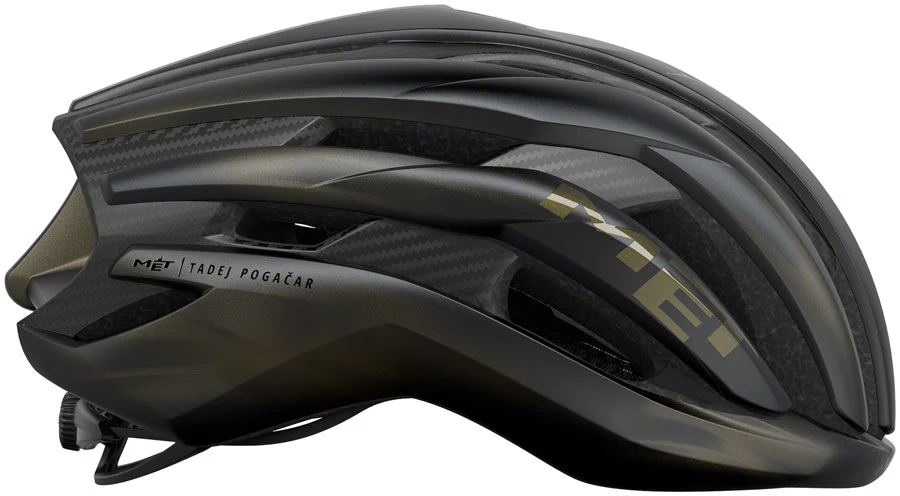 MET Trenta 3k Carbon MIPS Helmet - Tadej Pogacar Black Edition Small - Image 3