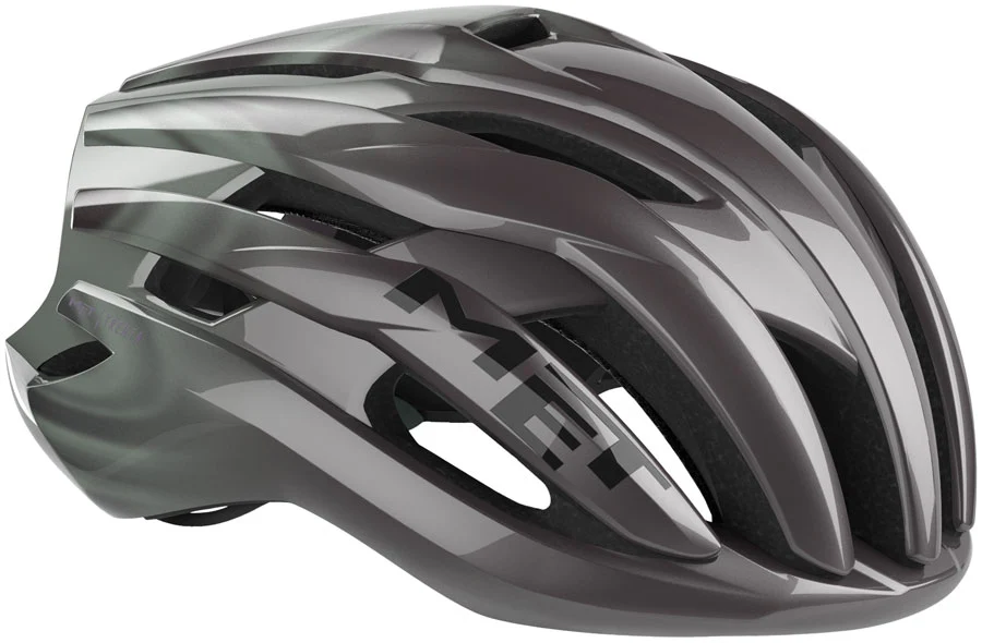 MET Trenta Helmet - Opal Gray Gloss Large