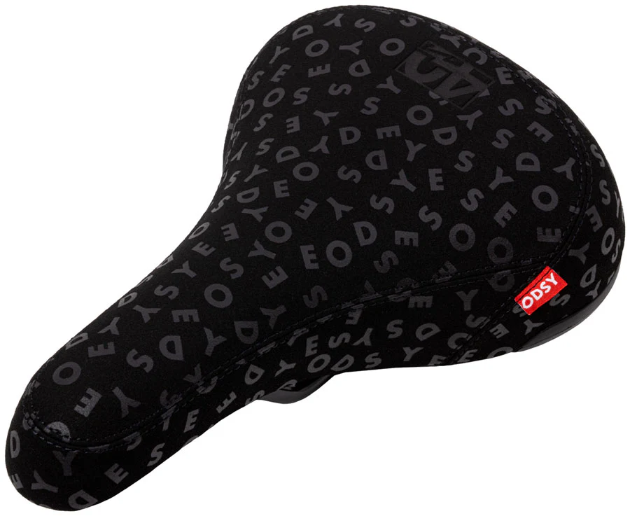 Odyssey 40th Anniversary BMX Seat - Railed Cruiser Black Suede
