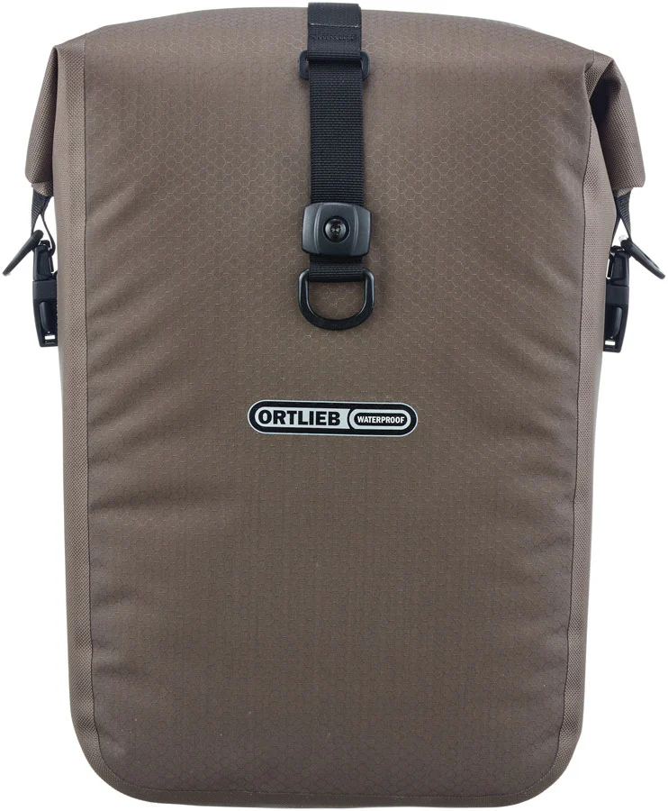 Ortlieb Fork-Pack Front Pannier - 5.8L Dark Sand