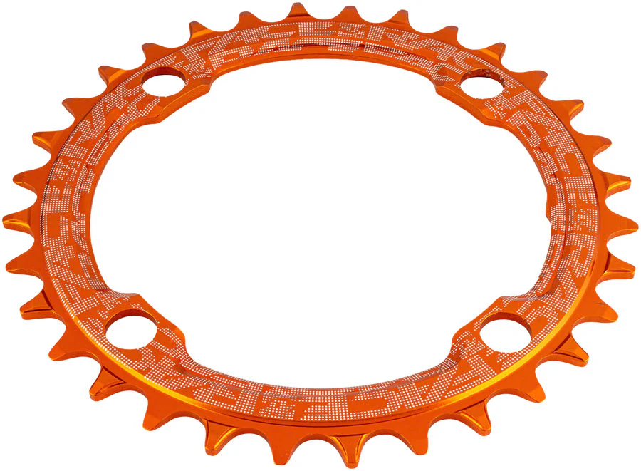 RaceFace 1x Narrow Wide Chainring - 32t 104 BCD 10-12 Speed 7075 Aluminum Orange - Image 4