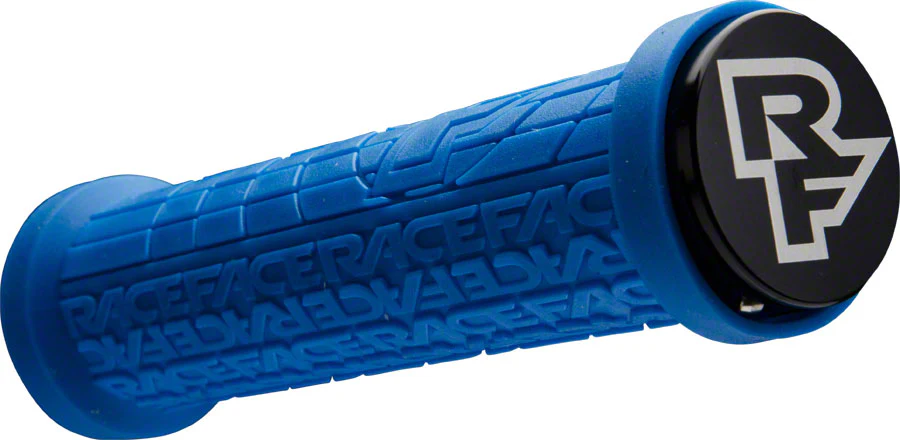 RaceFace Grippler Grips - Blue Lock-On 33mm - Image 2