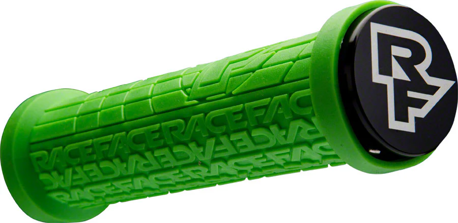 RaceFace Grippler Grips - Green Lock-On 30mm - Image 2