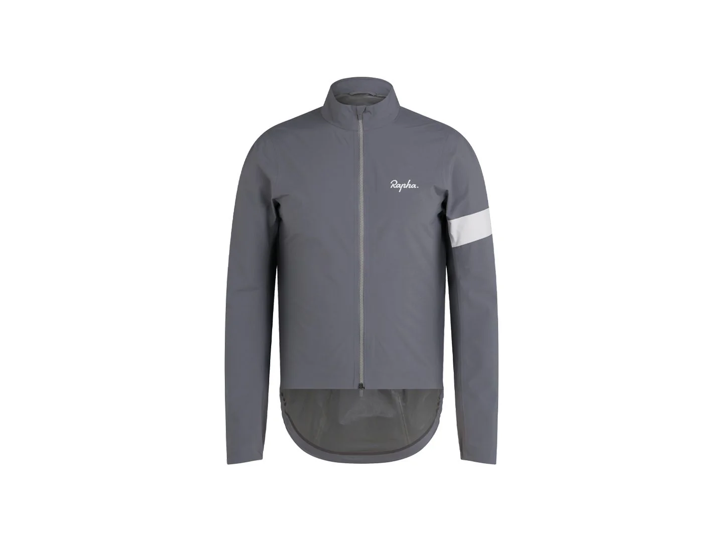 Rapha Core Rain Men Medium Grey/White Jacket