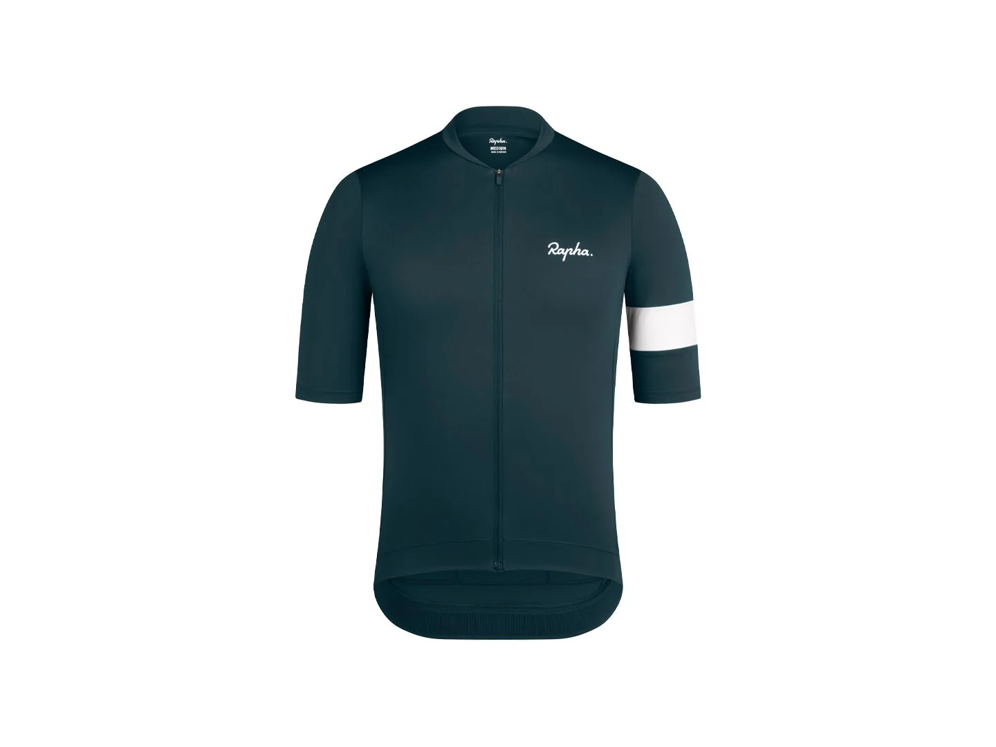 Rapha Core X-Large Forest Green/White Jersey