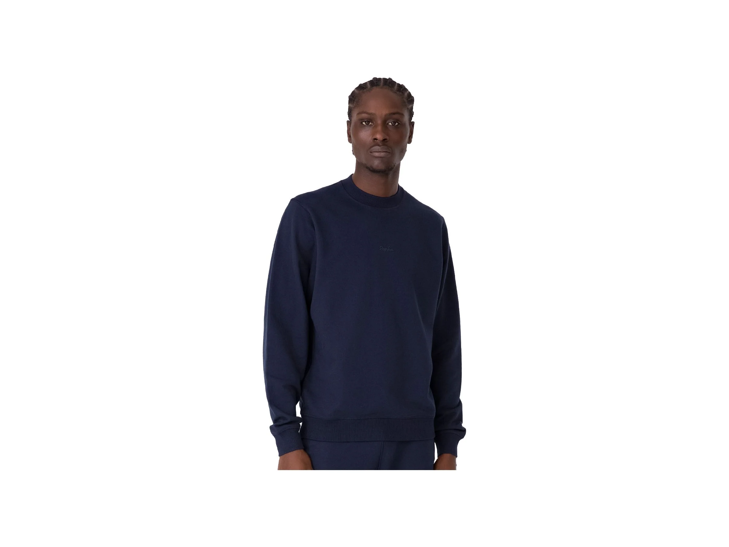 Rapha Crewneck Small Navy Shirt