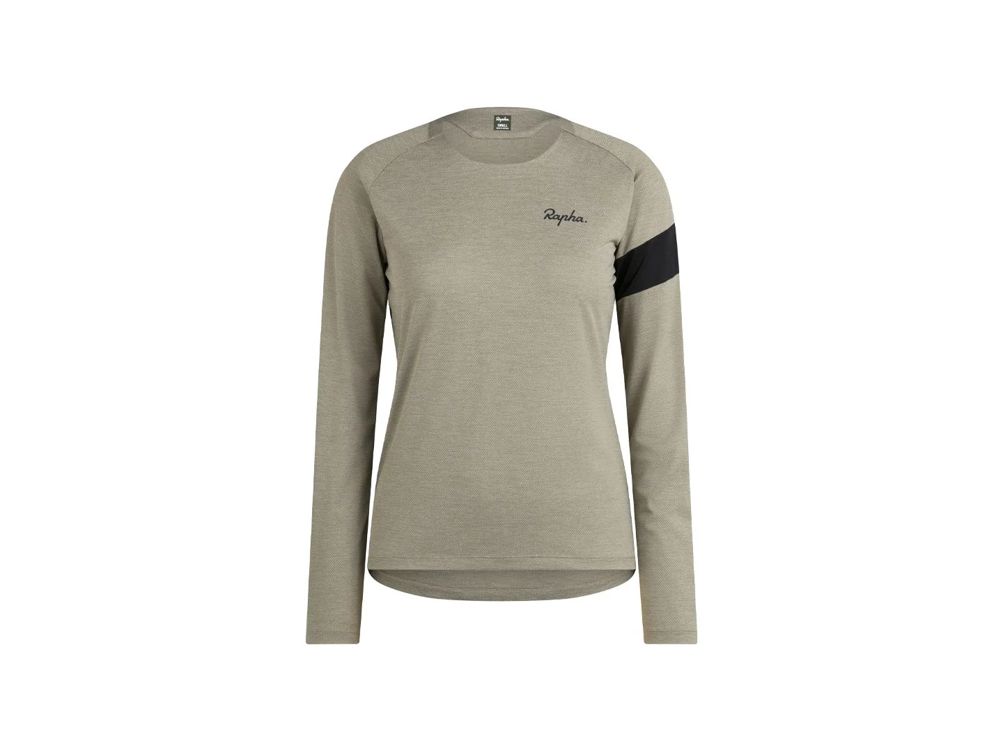 Rapha Trail Tech Long Sleeve Women Small Khaki Shirt