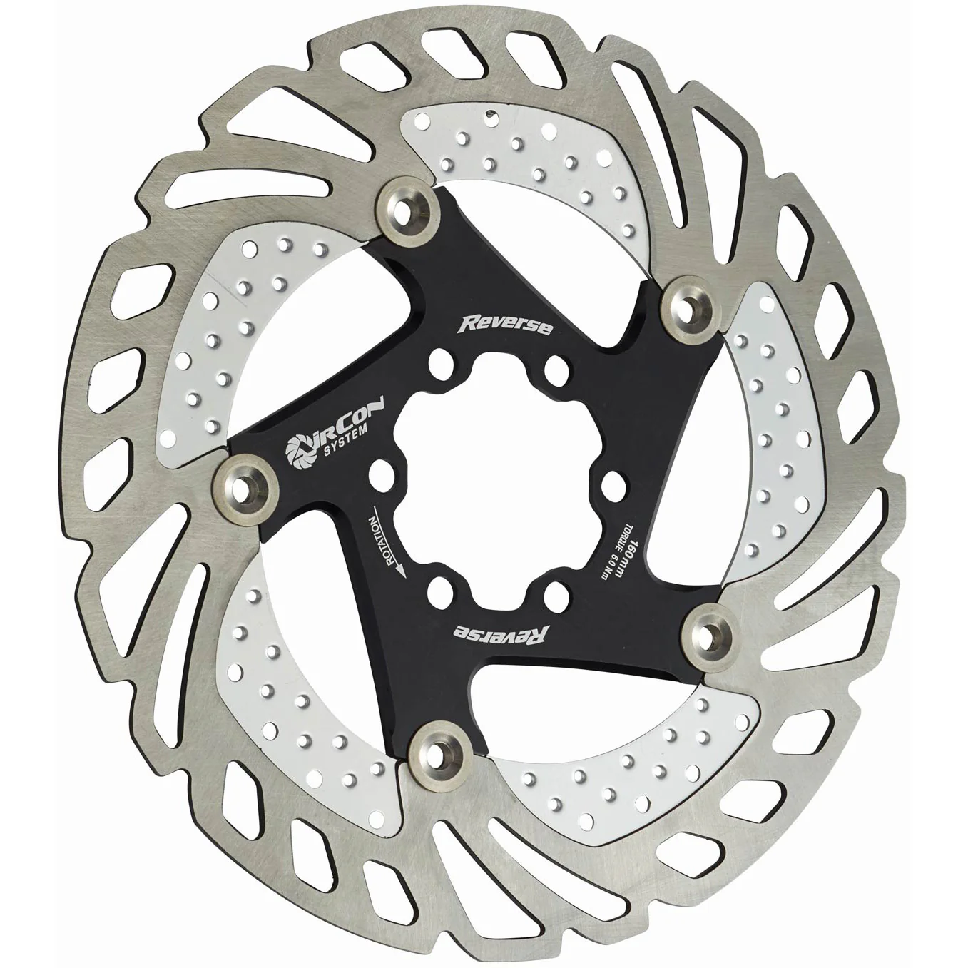 Reverse AirCon Disc Rotor 160mm - Black