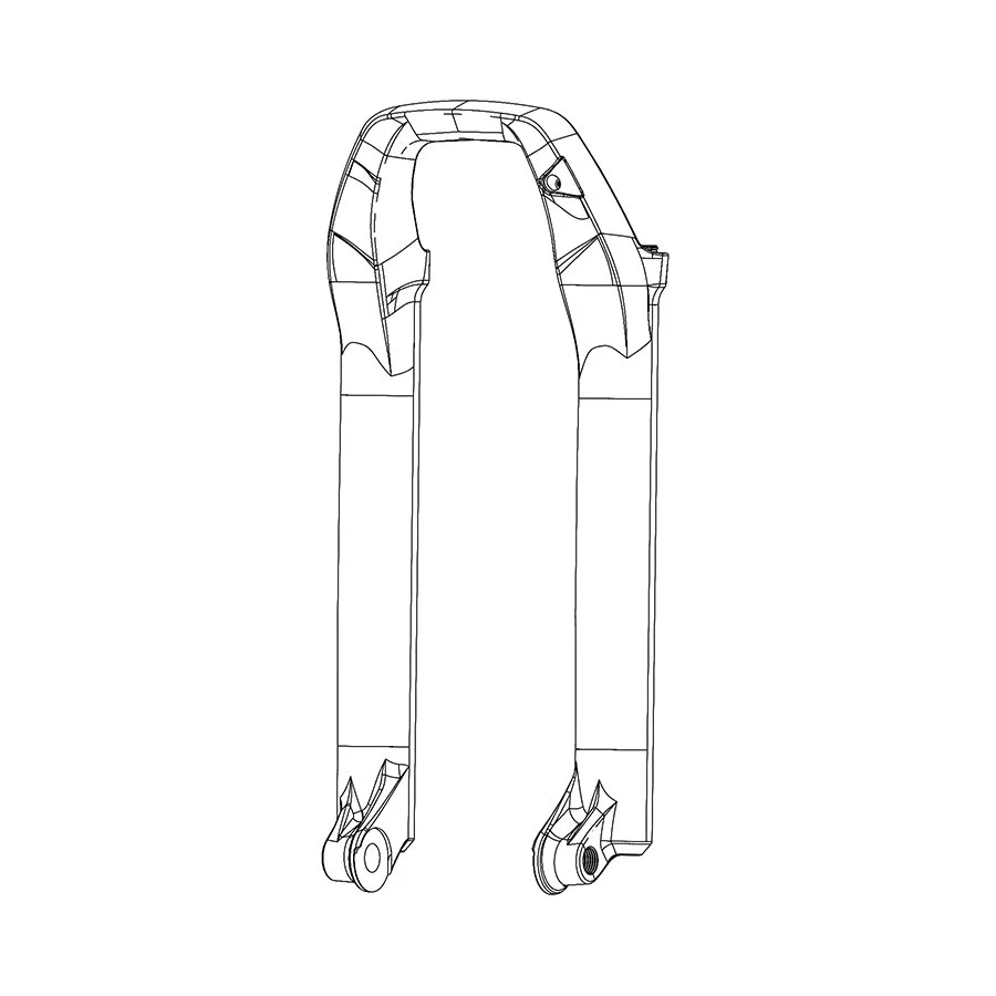 RockShox Lower Leg for Pike 27B GLB B3 11.4018.091.024
