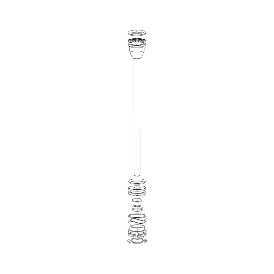 RockShox SoloAir Spring Assembly 13+ Reba/SID B (29) 120mm