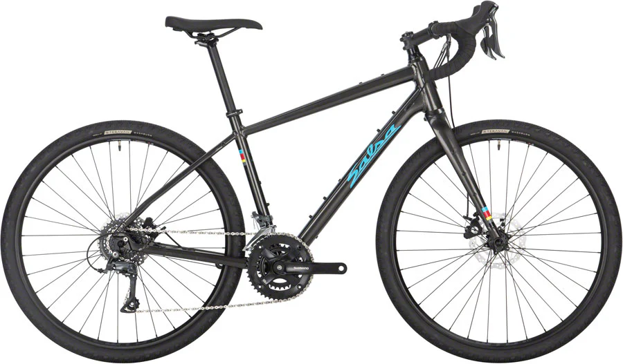 Salsa Journeyer Claris 650 Bike - 650b Aluminum Black 53cm