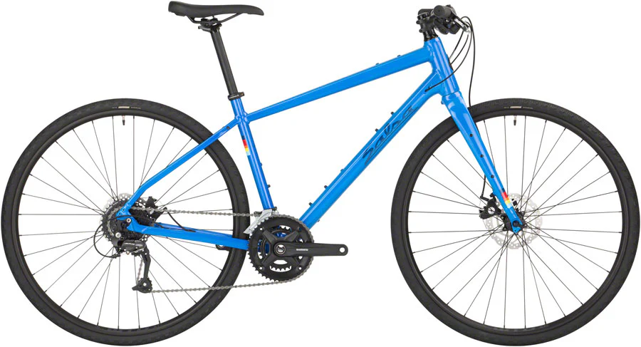 Salsa Journeyer Flat Bar Altus 700 Bike - 700c Aluminum Blue MD