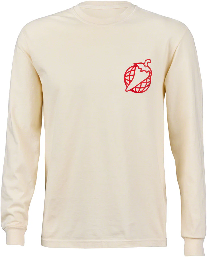 Salsa Logo Long Sleeve T-Shirt - Unisex Ivory Large