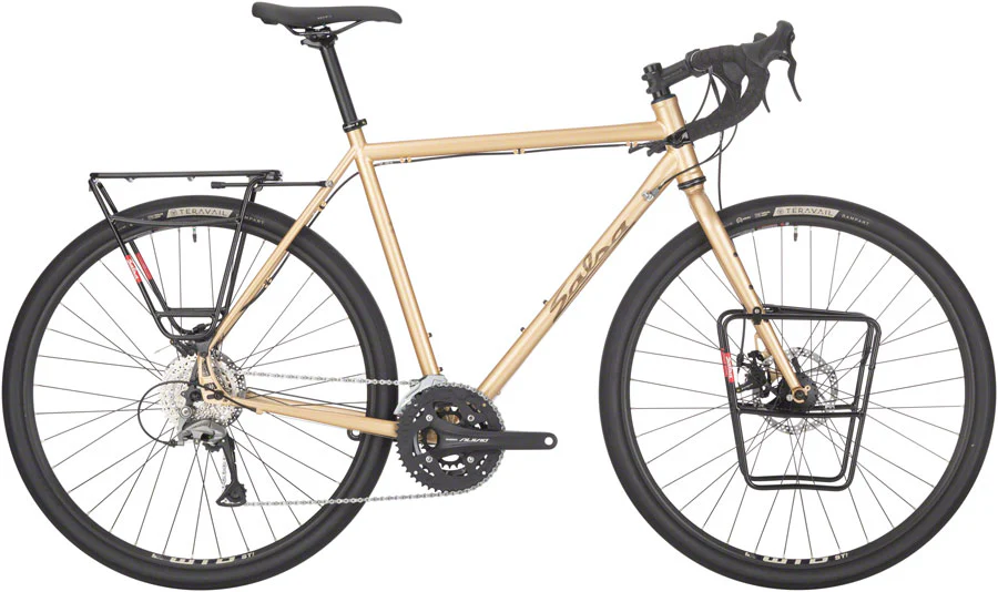 Salsa Marrakesh Alivio Bike - 700c Steel Gold 59cm