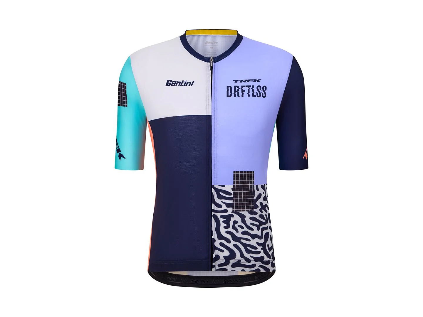 Santini Trek Driftless Replica Small Blue Jersey