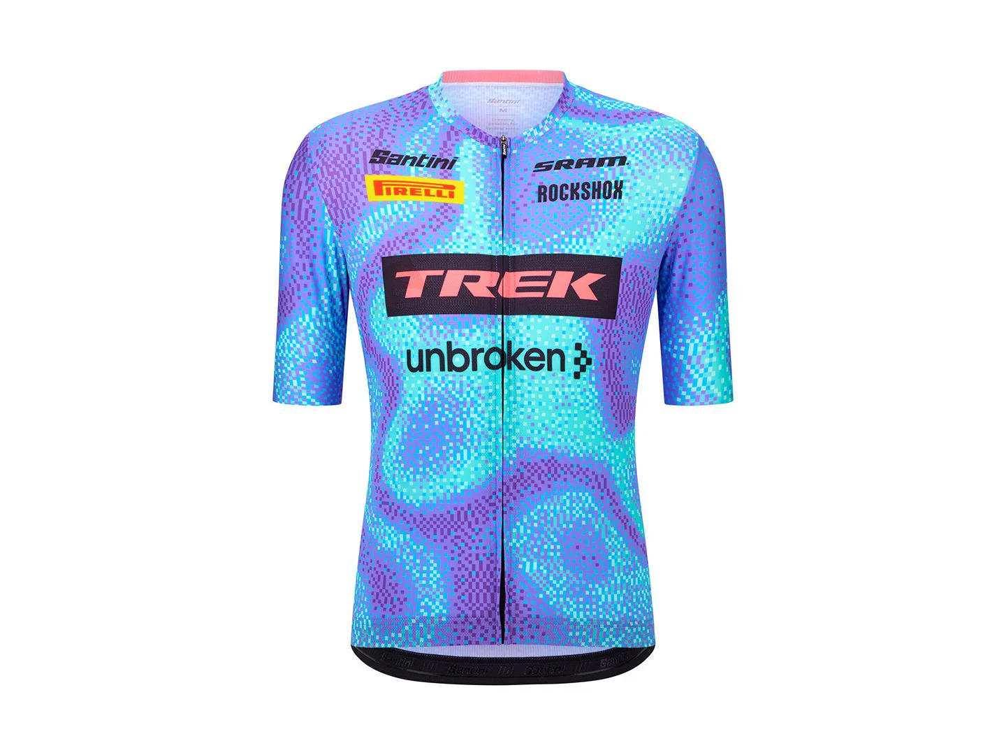 Santini Trek Factory Racing Replica Medium Blue Jersey