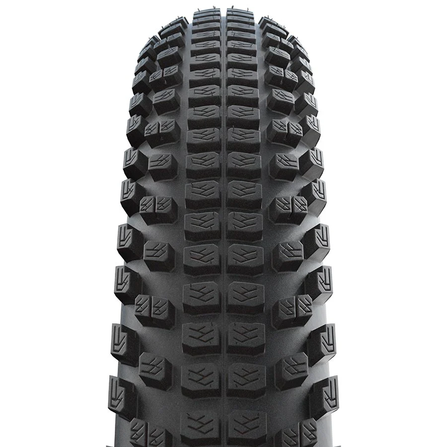 Schwalbe Johnny Watts Mountain Tire 27.''x2.35 Wire Clincher Addix 4season DD GreenGuard 67TPI Black