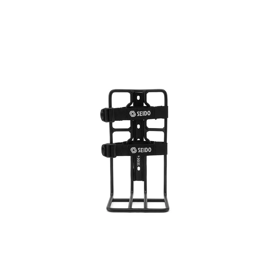 Seido Cargo Cage Large Front Rack Black